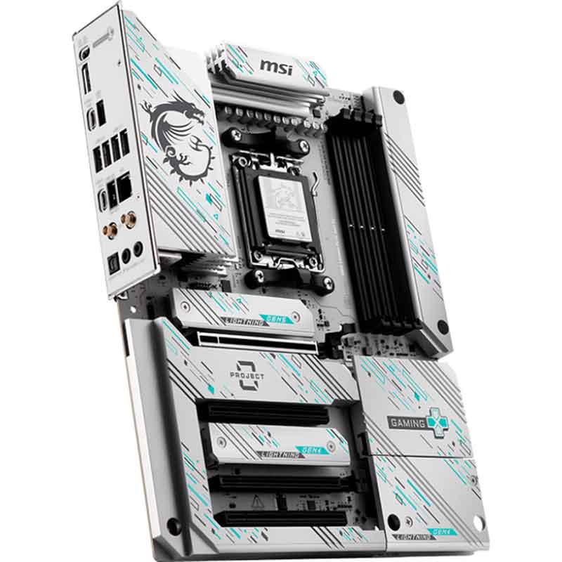 Материнская плата MSI B850 GAMING PLUS WIFI PZ Назначение для настольного компьютера