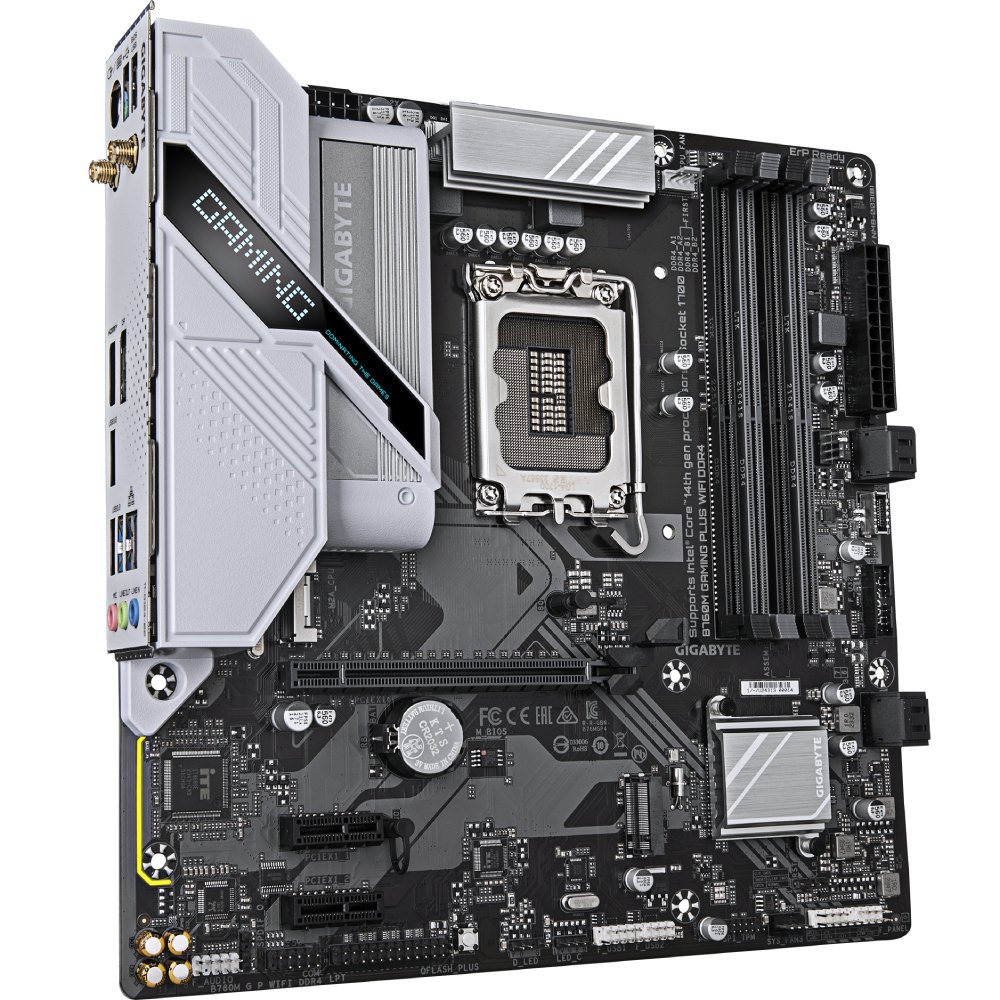 Материнська плата GIGABYTE B760M GAMING PLUS WIFI DDR4 Принзначення для настільного комп'ютера
