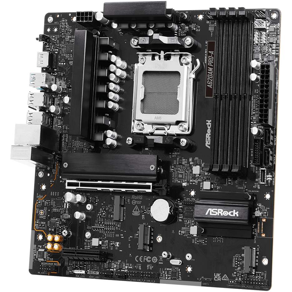 Материнская плата ASROCK A620AM PRO-A mATX Сокет AMD AM5