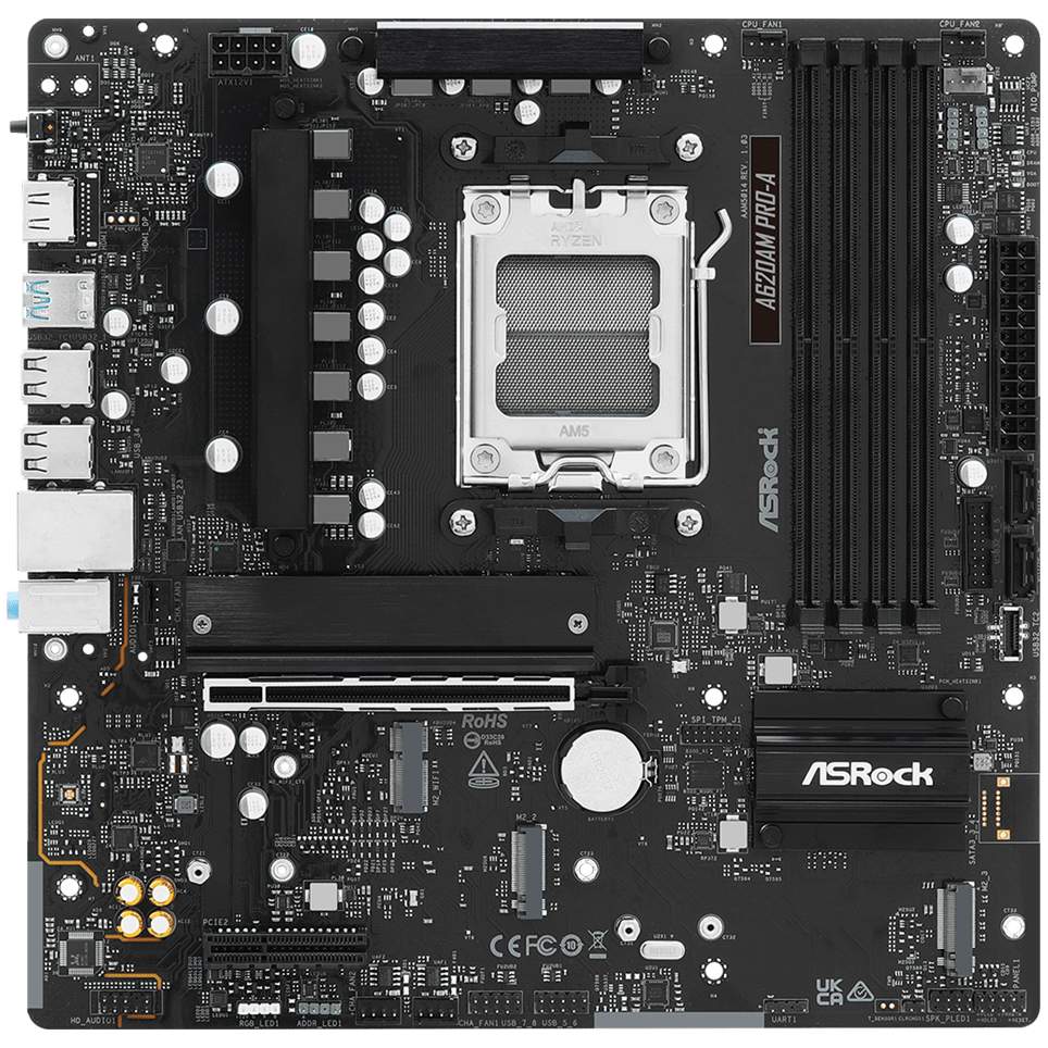 Материнская плата ASROCK A620AM PRO-A mATX Материнская плата ASROCK A620AM PRO-A mATX