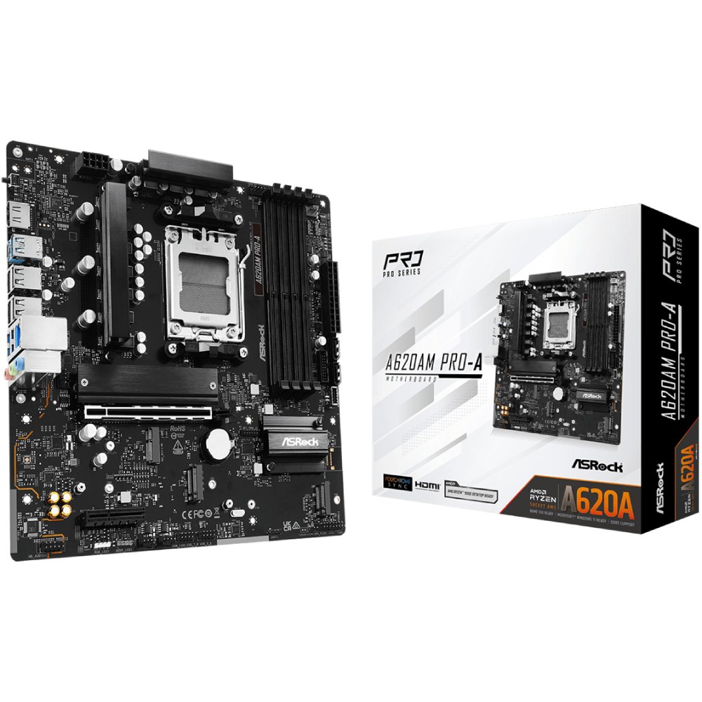 Материнская плата ASROCK A620AM PRO-A mATX Чипсет AMD A620