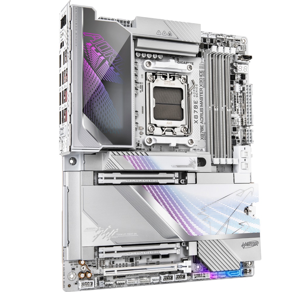 Материнська плата GIGABYTE X870E A MASTER X3D ICE Роз'ємів на задній панелі USB 3.2 Gen 2 x 2 Type-C 1