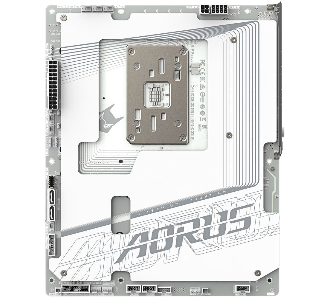 Материнская плата GIGABYTE B850 A STEALTH ICE Чипсет AMD B850