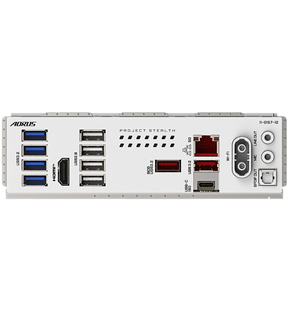 Внешний вид Материнская плата GIGABYTE B850 A STEALTH ICE