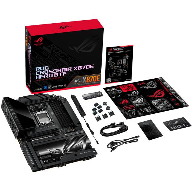 В интернет магазине Материнская плата ASUS ROG CROSSHAIR X870E HERO BTF (90MB1MX0-M0EAY0)