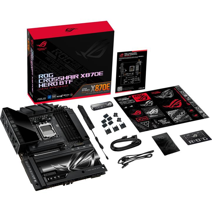 Изображение Материнская плата ASUS ROG CROSSHAIR X870E HERO BTF (90MB1MX0-M0EAY0)
