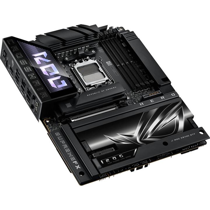 Материнская плата ASUS ROG CROSSHAIR X870E HERO BTF (90MB1MX0-M0EAY0) Частота работы памяти 8200, 8600, 8000