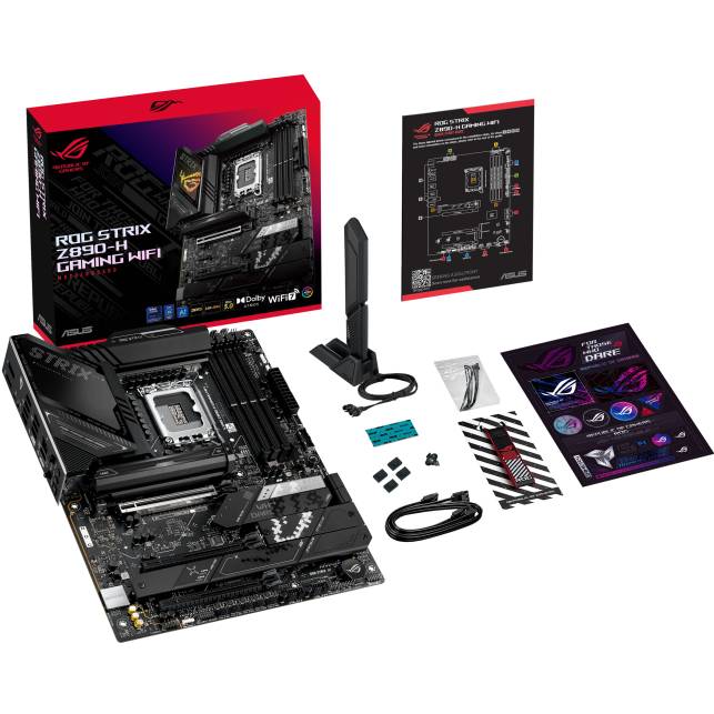 В Украине Материнская плата ASUS ROG STRIX Z890-H GAMING WIFI (90MB1K20-M0EAY0)