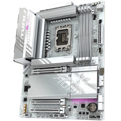Материнская плата GIGABYTE B860 AORUS ELITE WIFI7 ICE Частота работы памяти 9200O.C, 8800.C, 8600O.C, 8400O.C, 8266O.C, 8200O.C, 8000O.C, 7950O.C, 7900O.C, 7800O.C, 7600O.C, 7400O.C, 7200O.C, 7000O.C, 6800O.C, 6600O.C, 6400, 5600