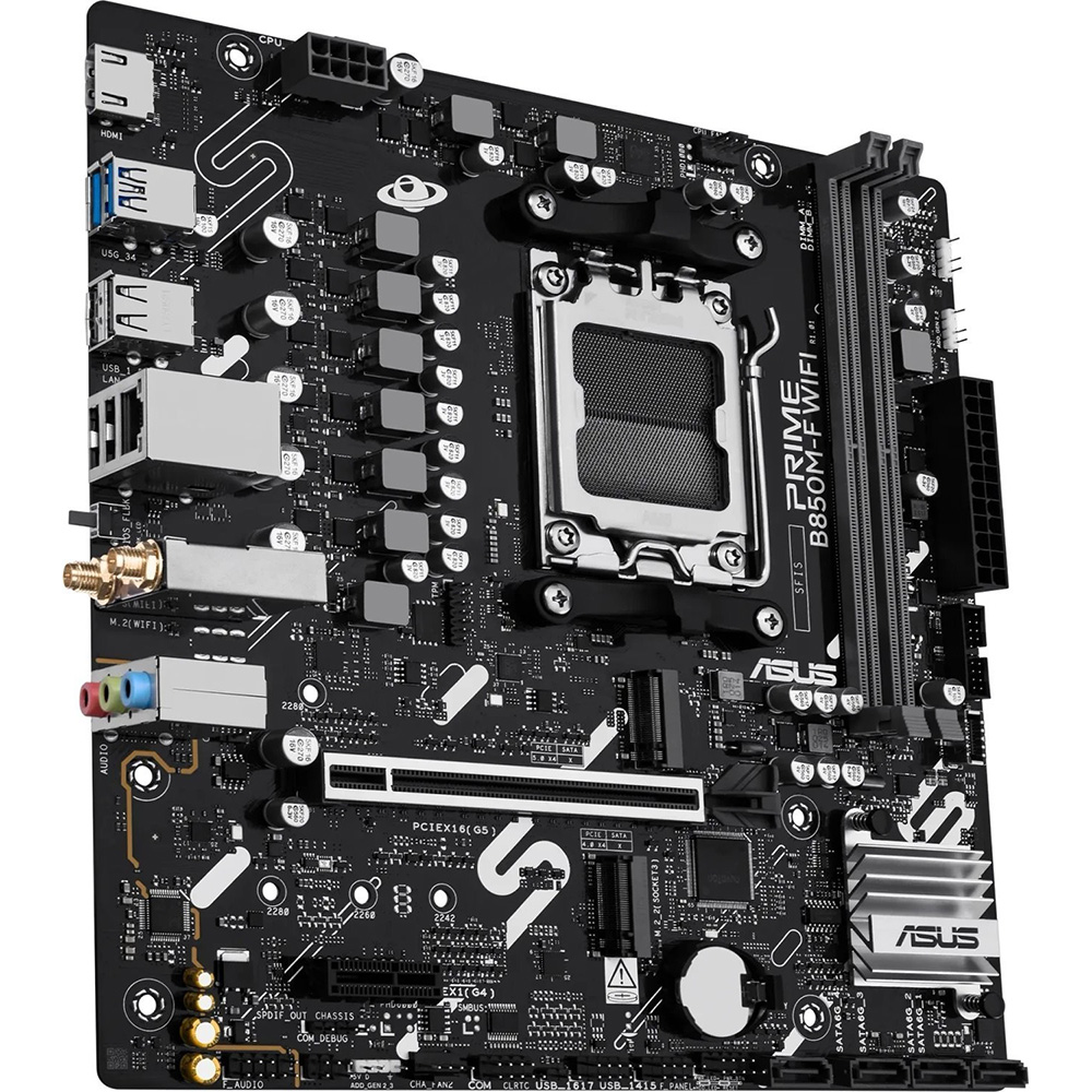 Материнская плата ASUS PRIME B850M-F WIFI (90MB1N80-M0EAY0) Чипсет AMD B850