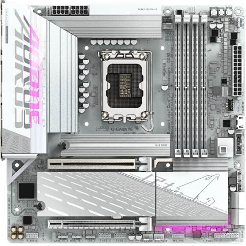 Материнская плата GIGABYTE B860M AORUS ELITE WIFI6E ICE