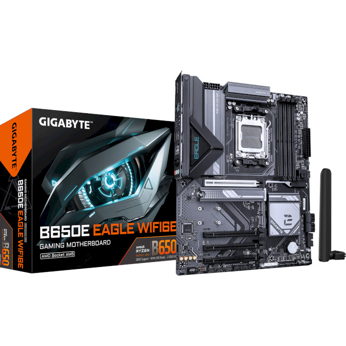 Материнська плата GIGABYTE B650E EAGLE WIFI6E Сокет AMD AM5
