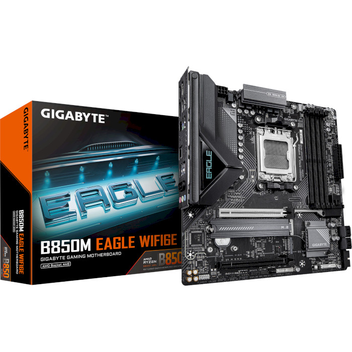 Материнская плата GIGABYTE B850M EAGLE WIFI6E Сокет AMD AM5