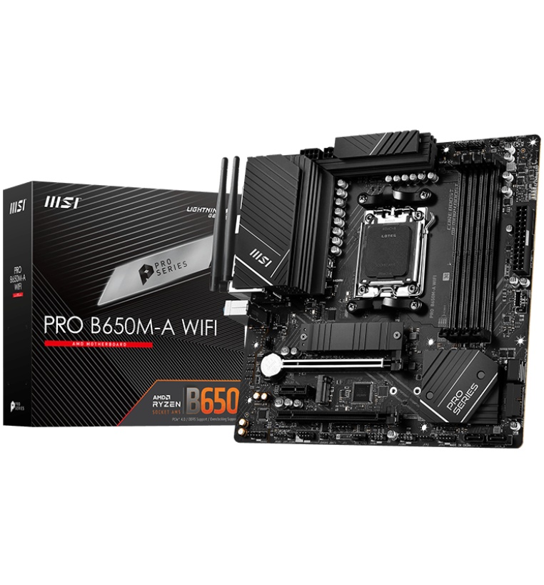 Материнская плата MSI PRO B650-A WIFI Чипсет AMD B650
