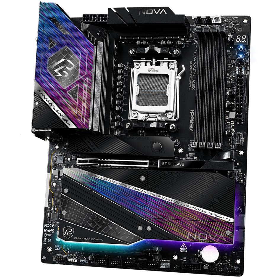 Материнская плата ASROCK X870 NOVA WIFI Сокет AMD AM5