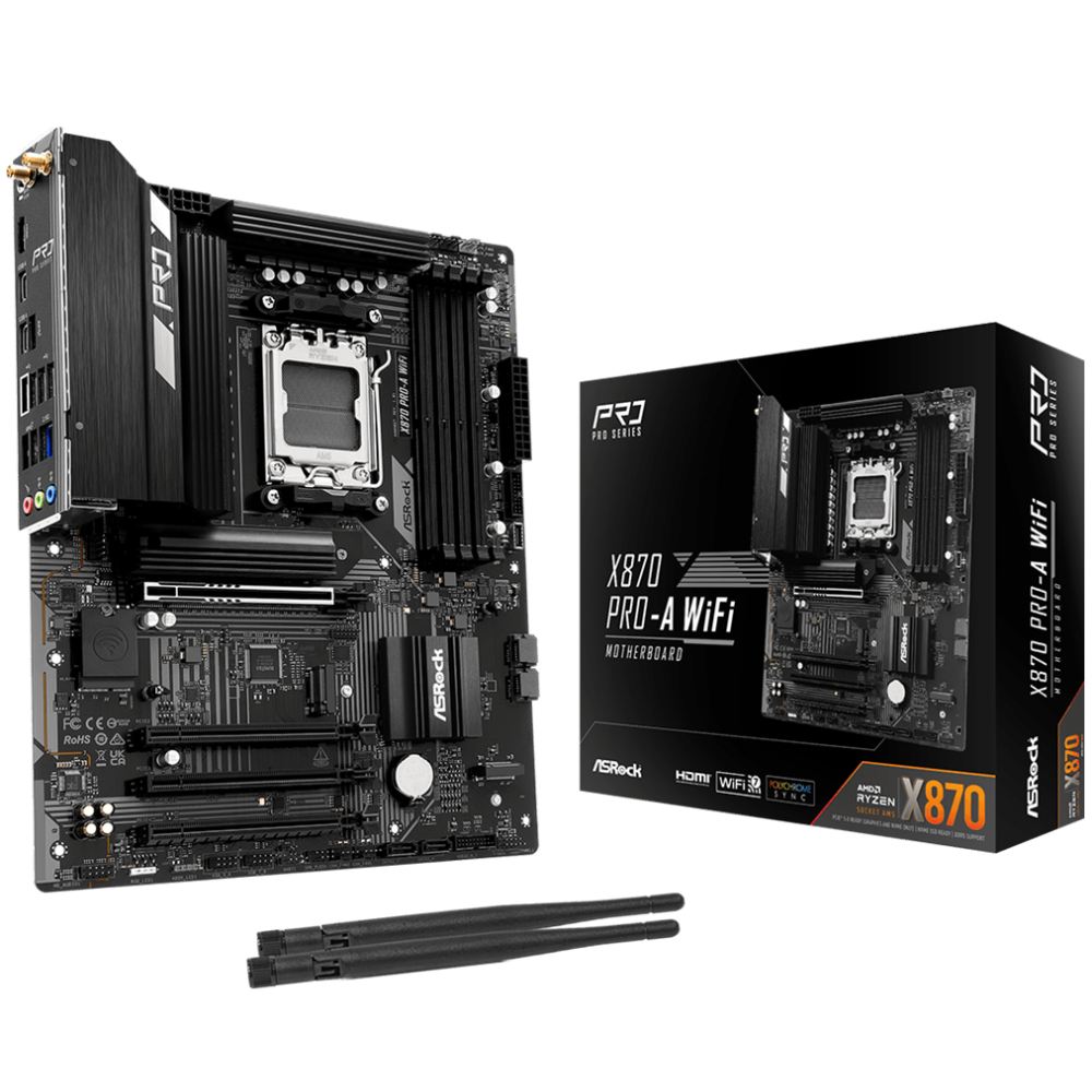 Внешний вид Материнская плата ASROCK X870 PRO-A WIFI