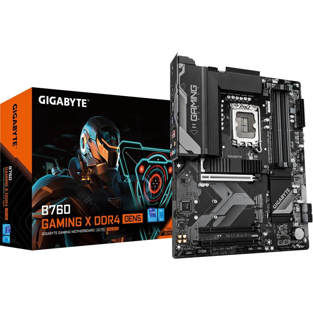 Материнская плата GIGABYTE B760 GAMING X DDR4 GEN5 Сокет Intel 1700