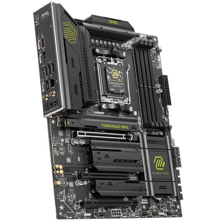 Материнская плата MSI MAG B850 TOMAHAWK WIFI Частота работы памяти 8400, 5600, 4800