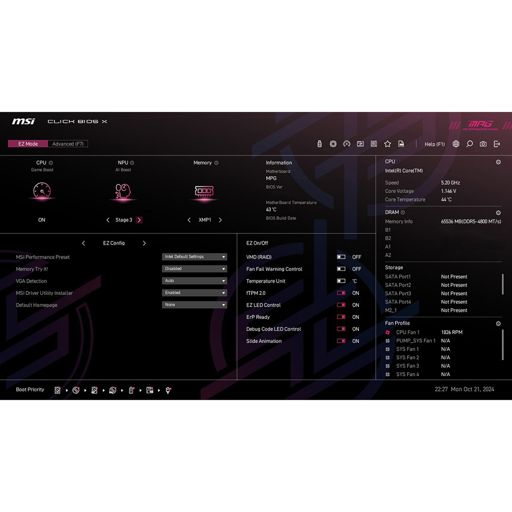 Замовити Материнська плата MSI MPG B860I EDGE TI WIFI