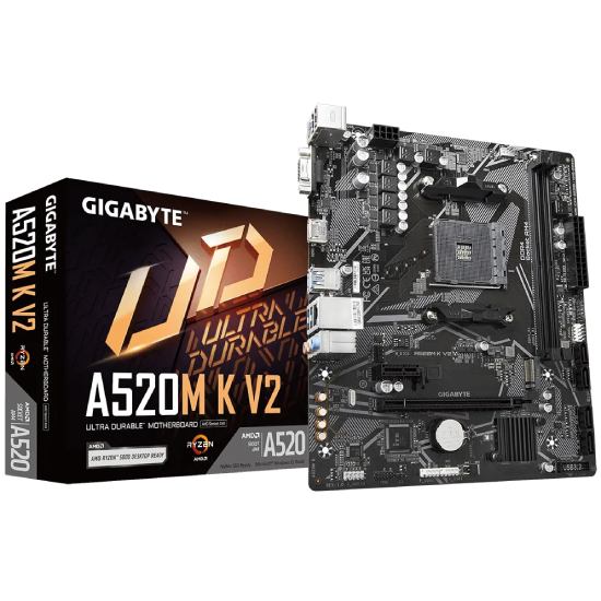 Материнська плата GIGABYTE A520M K V2 1.1 Сокет AMD AM4