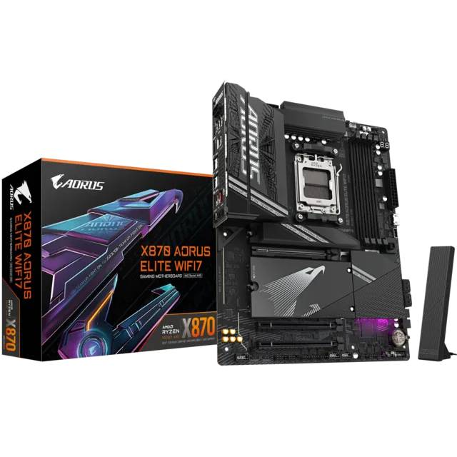 Внешний вид Материнская плата GIGABYTE X870 A ELITE WIFI7