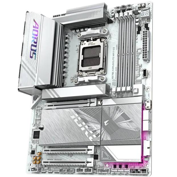Материнская плата GIGABYTE X870E A ELITE WF7 ICE Назначение для настольного компьютера