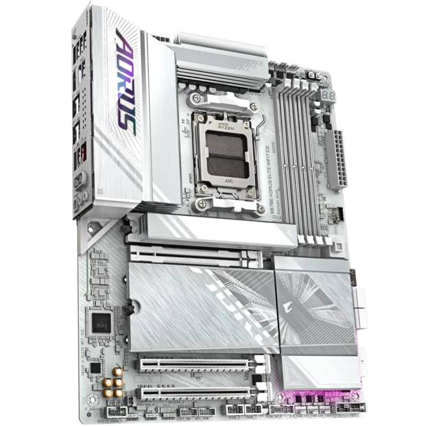 Материнская плата GIGABYTE X870E A ELITE WF7 ICE Разъемов на задней панели USB 4 Gen 2 x 2 Type-C 2