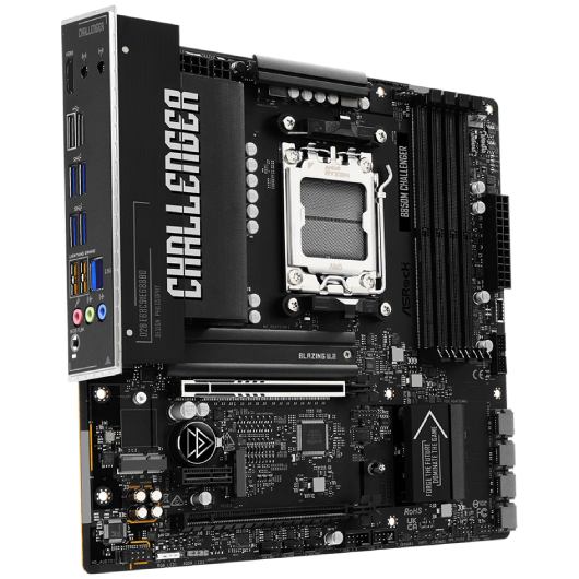 Материнская плата ASROCK B850M CHALLENGER Black Частота работы памяти 8000+ OC