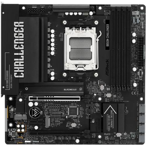Материнская плата ASROCK B850M CHALLENGER Black Назначение для настольного компьютера