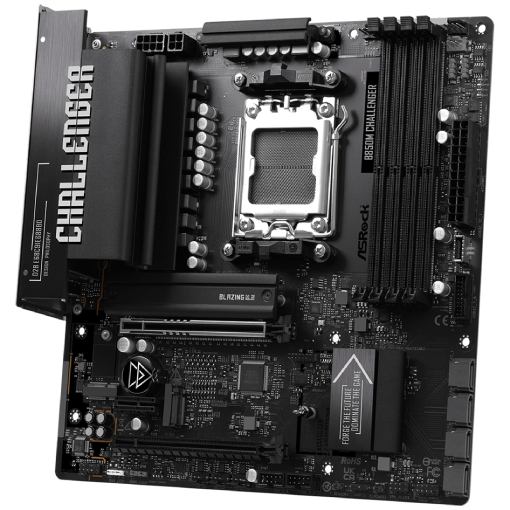 Материнская плата ASROCK B850M CHALLENGER Black Сокет AMD AM5
