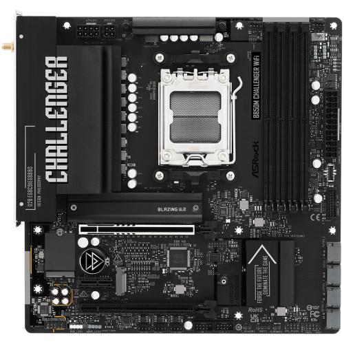 Материнська плата ASROCK B850M CHALLENGER WIFI Black Принзначення для настільного комп'ютера