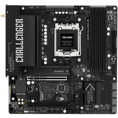 Материнська плата ASROCK B850M CHALLENGER WIFI Black