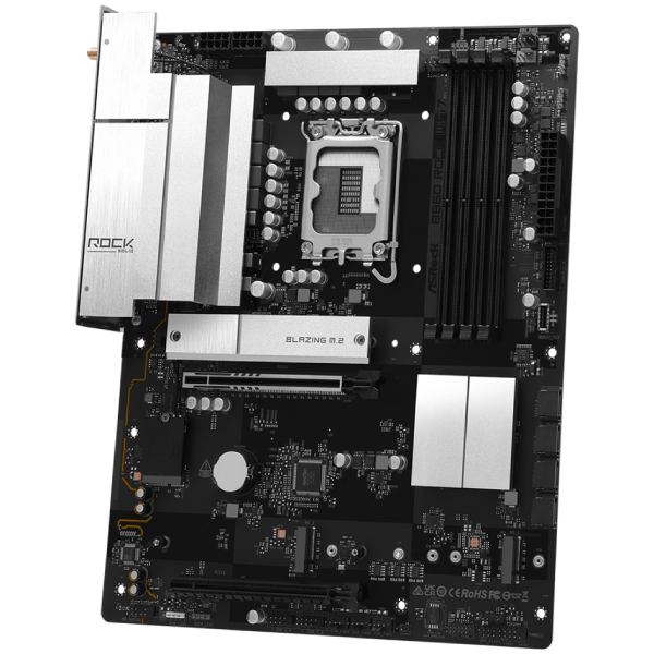 Материнская плата ASROCK B860 ROCK WIFI 7 Black Сокет Intel 1851