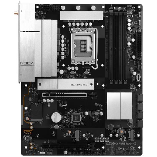 Материнская плата ASROCK B860 ROCK WIFI 7 Black Назначение для настольного компьютера