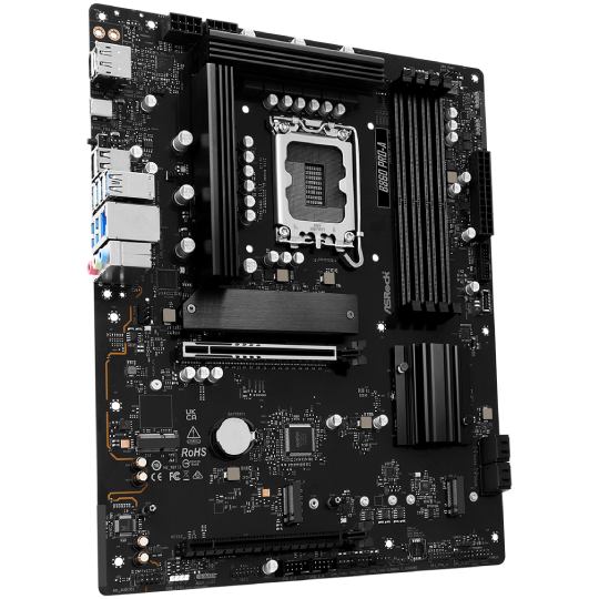 Материнська плата ASROCK B860 PRO-A Black Частота роботи пам'яті 8666+ OC