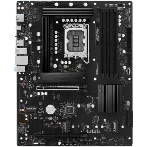 Материнська плата ASROCK B860 PRO-A Black Роз'ємів на задній панелі USB 3.2 Gen 2 x 2 Type-C 1