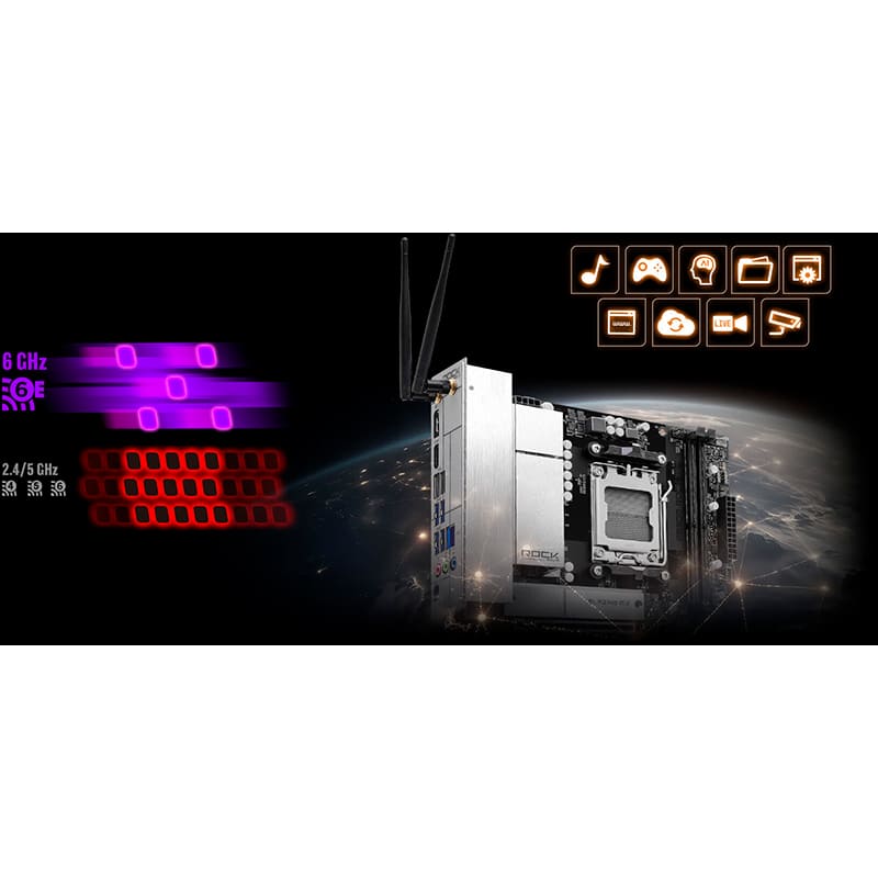 Изображение Материнская плата ASROCK B850M ROCK WIFI