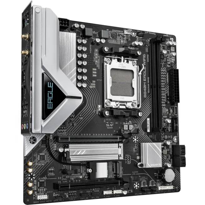 Материнская плата GIGABYTE B840M EAGLE WIFI6 Назначение для настольного компьютера