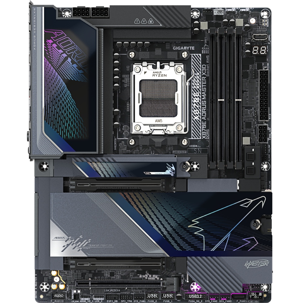 Материнська плата GIGABYTE X870E AORUS MASTER X3D