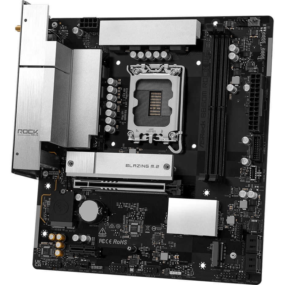 Материнська плата ASROCK B860M ROCK WIFI Сокет Intel 1851