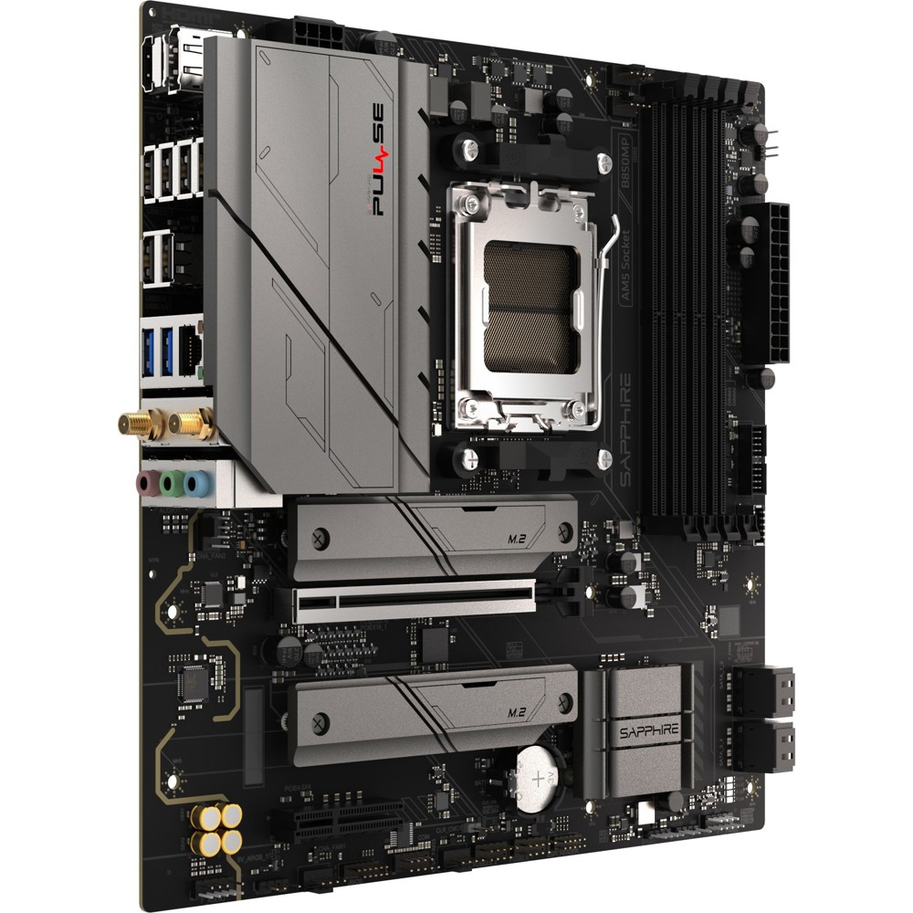 Материнська плата SAPPHIRE PULSE B850M WIFI (52123-04-40G) ᐉ
