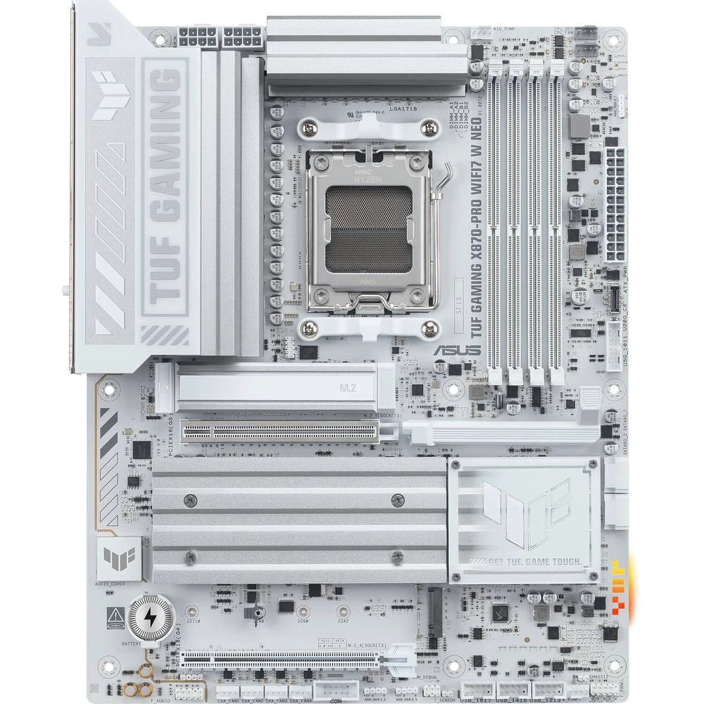 Материнская плата ASUS TUF GAMING X870-PRO WIFI7 W NEO White