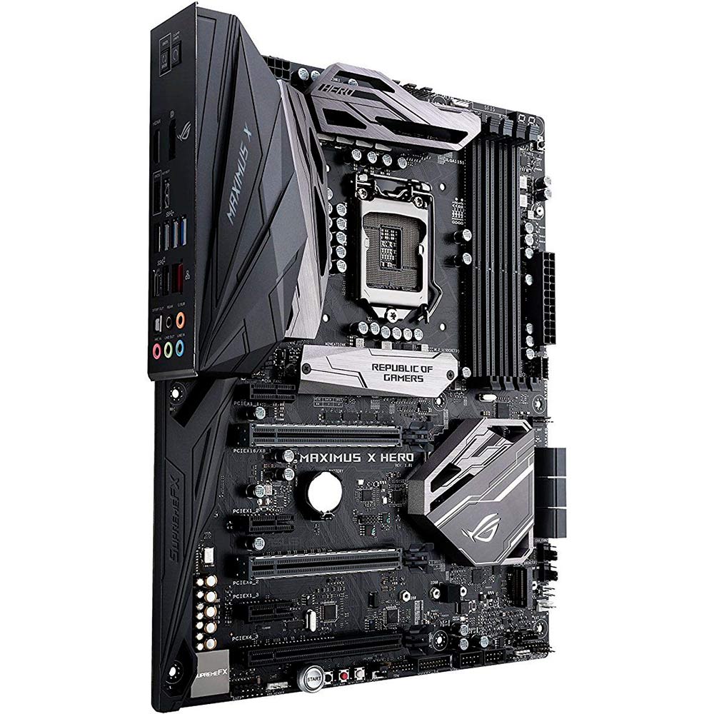 Материнская плата ASUS ROG MAXIMUS X HERO Назначение для настольного компьютера