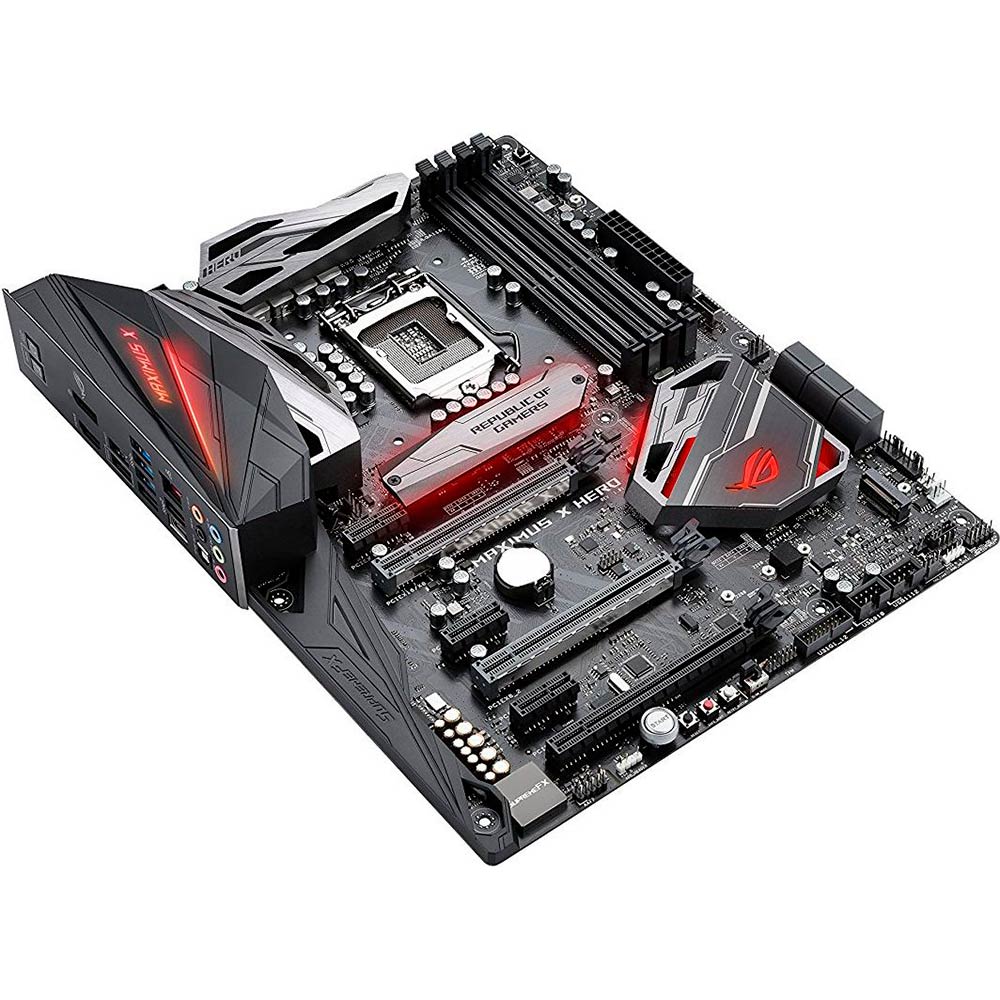Материнская плата ASUS ROG MAXIMUS X HERO Частота работы памяти 4133+, 4000, 3866, 3800, 3733, 3600, 3466, 3400, 3333, 3200, 3000, 2933, 2800, 2667, 2400, 2133