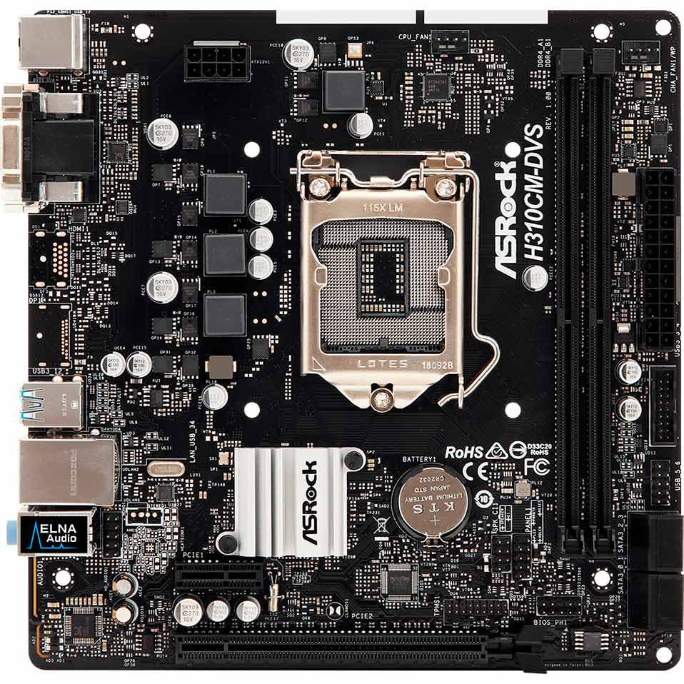 Материнская плата ASROCK H310CM-DVS