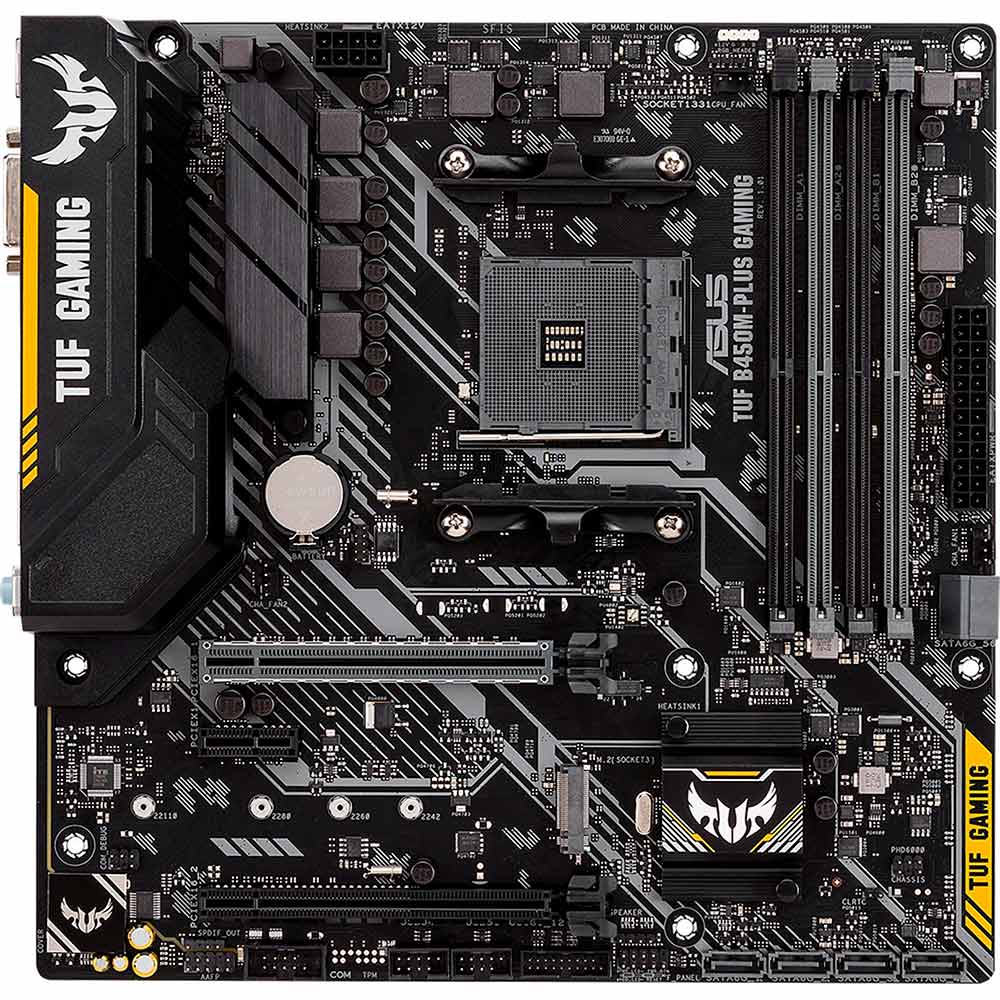 Материнская плата ASUS TUF B450M-PLUS GAMING
