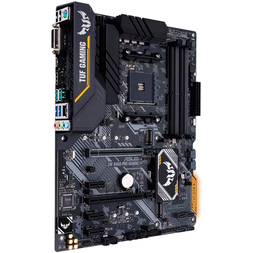 Материнская плата ASUS TUF B450-PRO GAMING Назначение для настольного компьютера