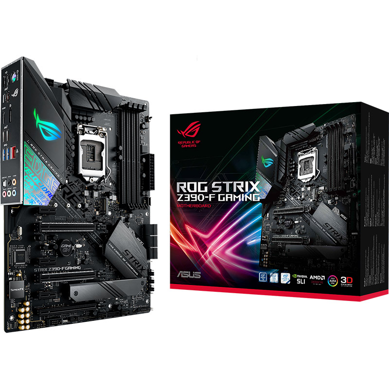 Фото Материнская плата ASUS ROG STRIX Z390-F GAMING