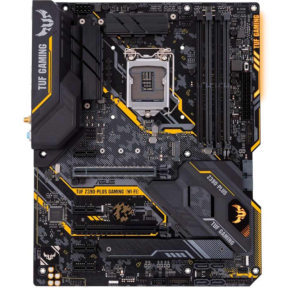 

Материнская плата ASUS TUF Z390-PLUS GAMING WI-FI, TUF Z390-PLUS GAMING WI-FI