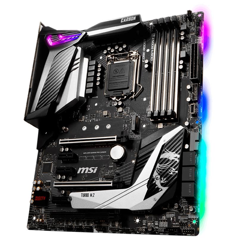 Материнская плата MSI MPG Z390 GAMING PRO CARBON Назначение для настольного компьютера